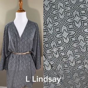L NWT LLR Lindsay - Heavy weight material, silver